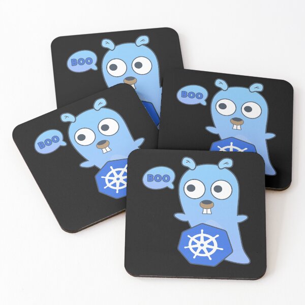 Item preview, Golang gopher ghost and kubernetes designed and sold by Olena Du.