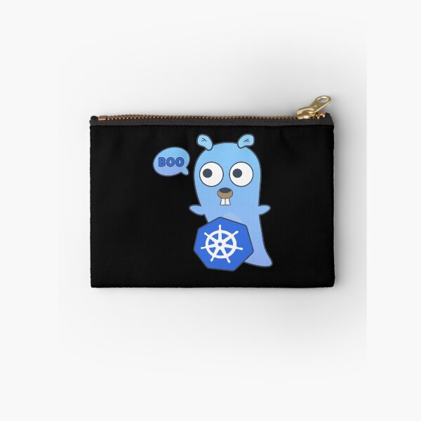 Item preview, Golang gopher ghost and kubernetes designed and sold by Olena Du.
