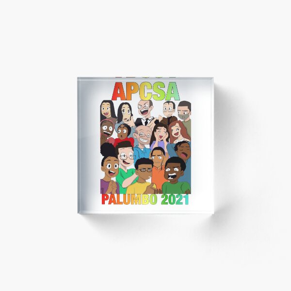 2021 APCSA Acrylic Block