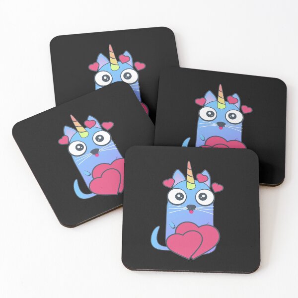 Aperçu de l'œuvre Licorne de chat - trouvez-vous la magie en amour créée et vendue par Olena Du.