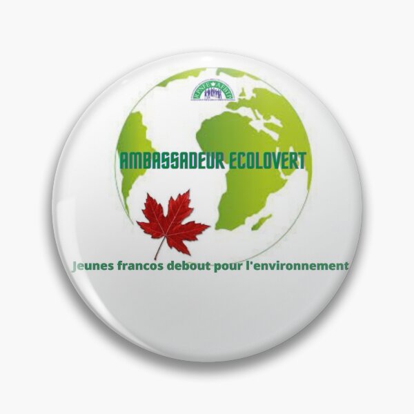 Item preview, Jeunes francos debout pour l'environnement -Vert designed and sold by Inspirerium.