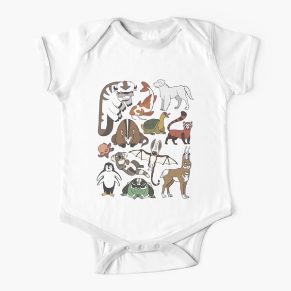 Avatar Menagerie Short Sleeve Baby One-Piece