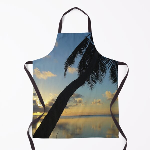 Item preview, Peaceful Blue Palm Tree Sunset designed and sold by KaSaPo.