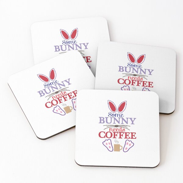 Item preview, Some Bunny Needs Coffee designed and sold by Bend-The-Trendd.