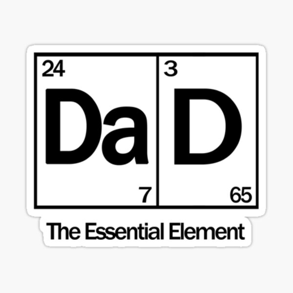 Item preview, Dad The Essential Element designed and sold by CaseDesign.