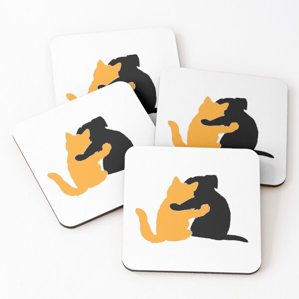 Item preview, You and Me, Pet Pals - Orange and Black designed and sold by Sweetie Spicy.