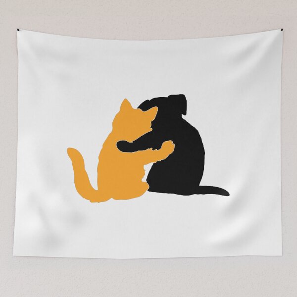 Item preview, You and Me, Pet Pals - Orange and Black designed and sold by Sweetie Spicy.