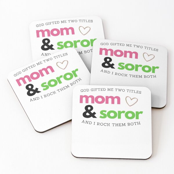 Item preview, God Gifted Me Two Titles Mom & Soror Sorority Paraphernalia designed and sold by GLifestyle.