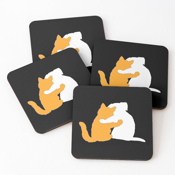 Item preview, You and Me, Pet Pals - Orange and White designed and sold by Sweetie Spicy.