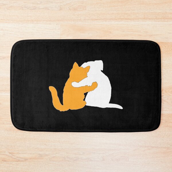 Item preview, You and Me, Pet Pals - Orange and White designed and sold by Sweetie Spicy.