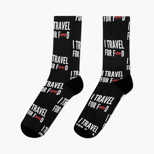 Item preview, I Travel For The Food - Funny Gift designed and sold by Anton Ashraf.