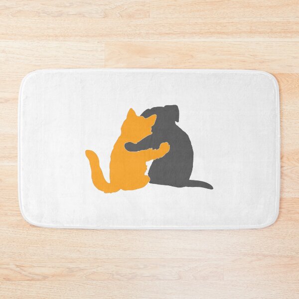 Item preview, You and Me, Pet Pals - Orange and Grey designed and sold by Sweetie Spicy.