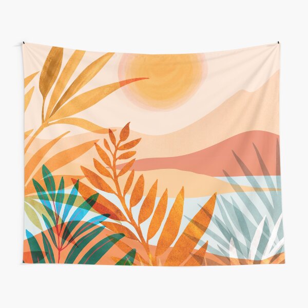 Item preview, Golden Greek Garden Landscape Illustration designed and sold by Enchanted Adventure .