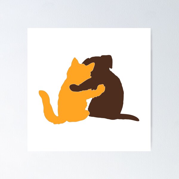 Item preview, You and Me, Pet Pals - Orange and Brown designed and sold by Sweetie Spicy.
