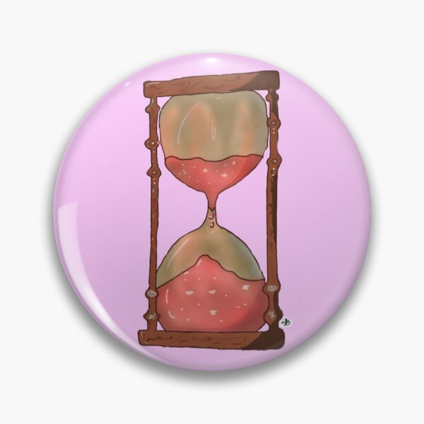 Item preview, Hourglass with Pink Sand designed and sold by Stargazesprings.