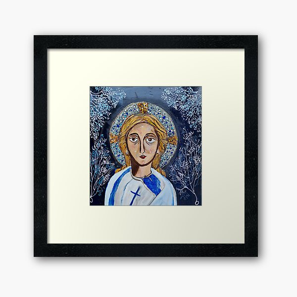 YOUNG MESSIAH Framed Art Print