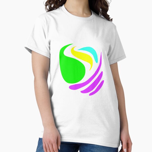 Item preview, Neon rainbow 80s beach fun retro designed and sold by ArtsyBrainFarts.