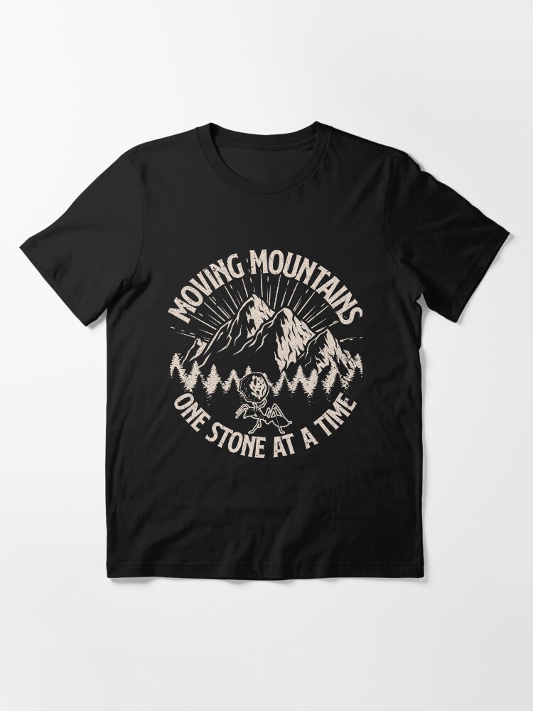 Thumbnail 2 of 7, Essential T-Shirt, Moving Mountains One Stone at a Time designed and sold by v-nerd.