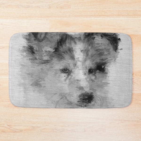 Item preview, Australian Shepard Portrait designed and sold by dreamofdenim.