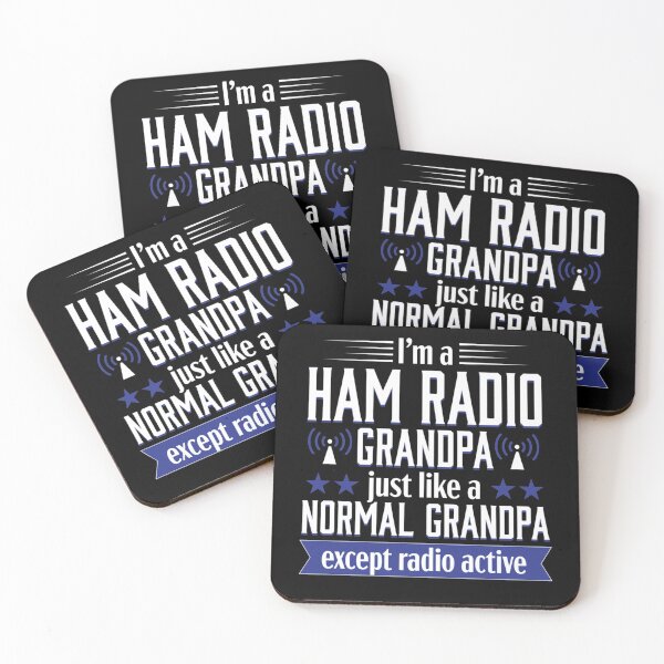 Item preview, Ham Radio Operator Amateur Radio Funny Grandpa Gift designed and sold by Vlashilo.