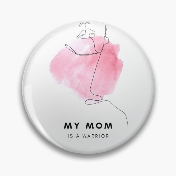 Item preview, My mom is a warrior - Chronic Illness Awareness / Support / Mothers Day / Birthday Design designed and sold by endoemmm.