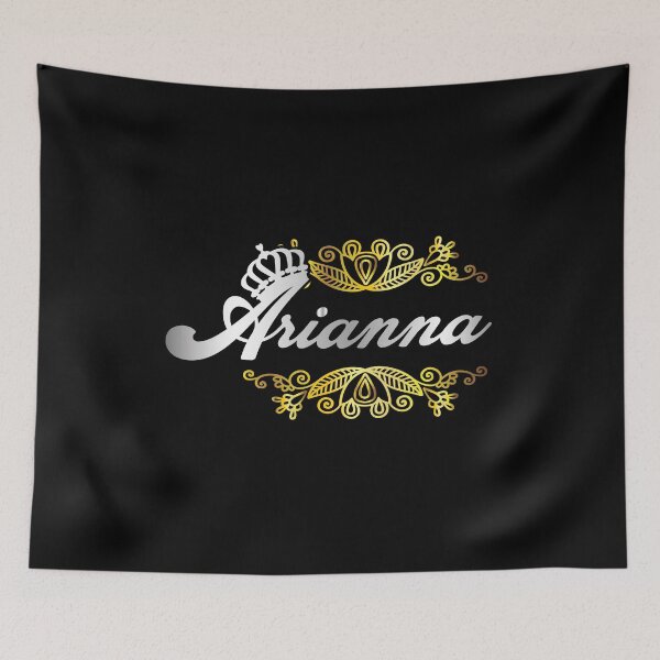 Aperçu de l'œuvre Conception de nom d'Arianna - Arianna - je suis Arianna, cadeau pour Arianna - Joyeux jour de naissance Arianna, conception de nom féminin créée et vendue par BAYIDESIGNER.