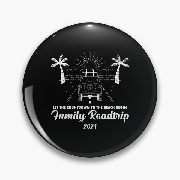 Item preview, Funny Beach Countdown Matching Family Road Trip 2021 print designed and sold by jakehughes2015.