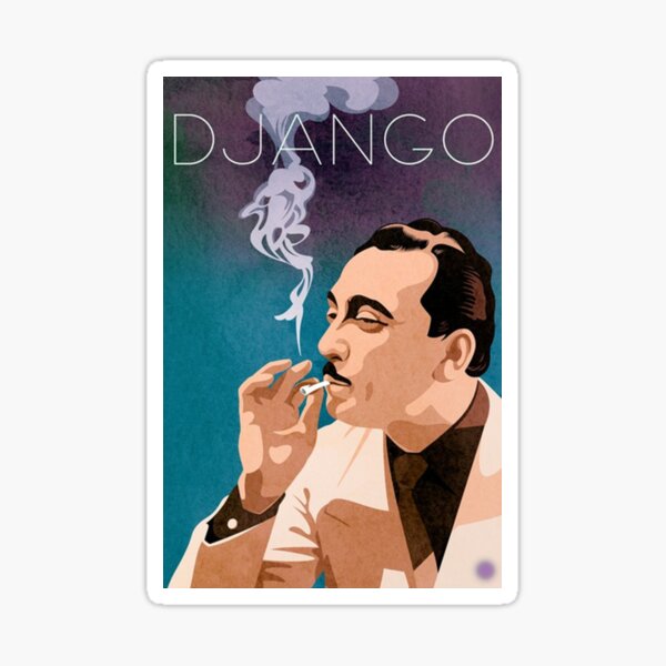 Item preview, Django Reinhardt Gypsy Jazz Shirt designed and sold by whaleguy.