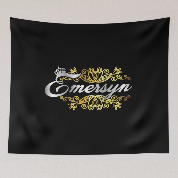 Item preview, Emersyn name design - Emersyn- i'm Emersyn,  gift for Emersyn- Happy birth day Emersyn, female name design  designed and sold by BAYIDESIGNER.