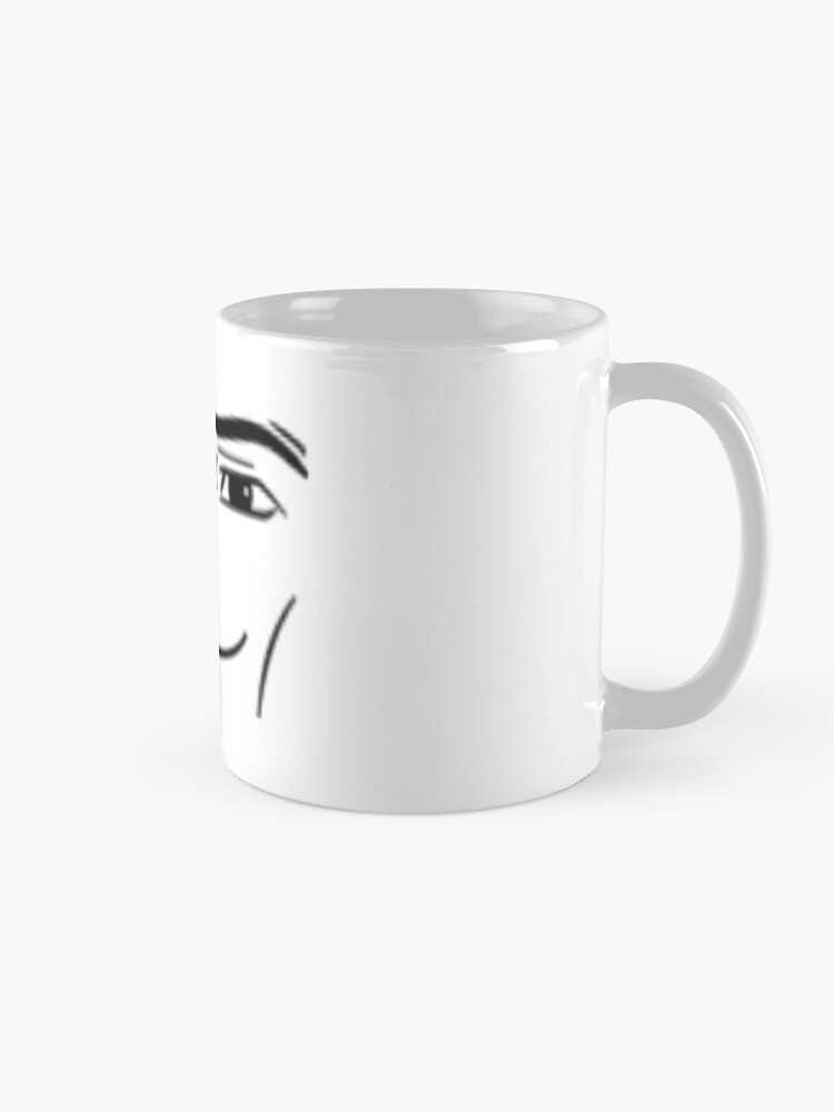 Roblox Man Face Coffee Mug for Sale by rbopone