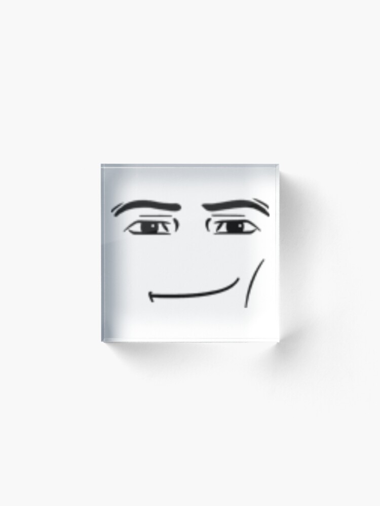 008, Monito Roblox Man Face - Monitos blancos