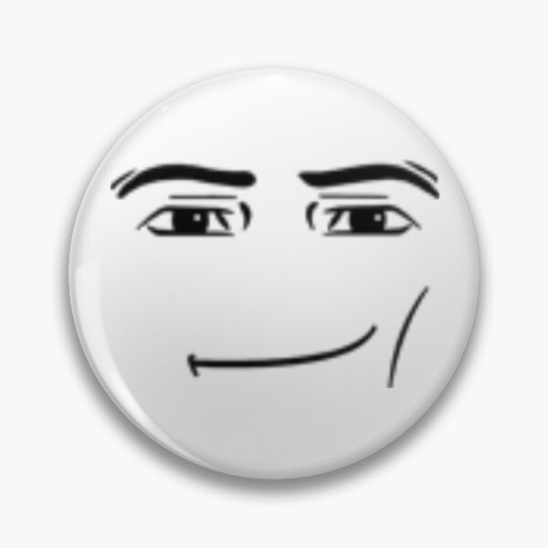 Roblox Man Face | Pin