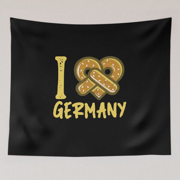 Item preview, I Love Germany Pretzel designed and sold by Eleven-K.