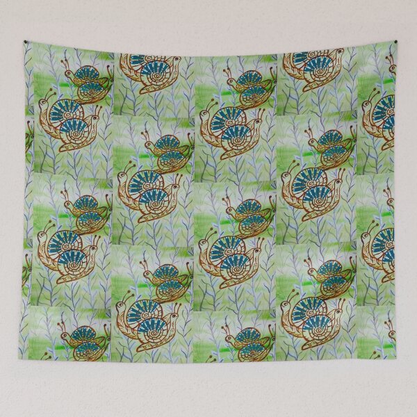 Item preview, Snails Art designed and sold by Artcartstart.