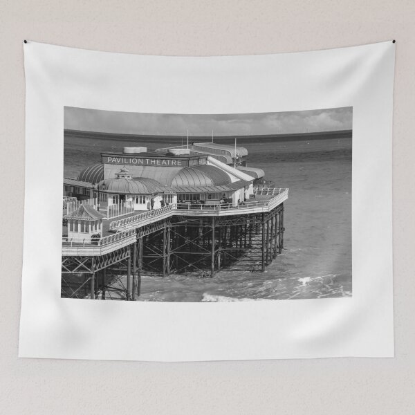 Item preview, Pavilion Theater, Cromer in black and white designed and sold by yackers1.