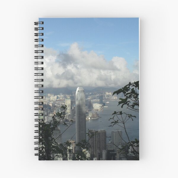 Aperçu de l'œuvre Skyline de Hong Kong et Kowloon créée et vendue par Stybz.