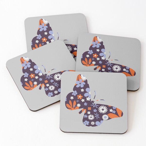 Item preview, Tropical Floral Butterfly Mandala designed and sold by Design-Maniya.