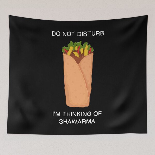 Item preview, Funny Shawarma Lover Do Not Disturb graphic designed and sold by jakehughes2015.