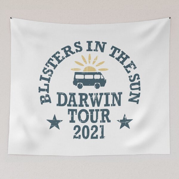 Item preview, Blisters In The Sun Darwin Tour 2021 designed and sold by CoolYule.