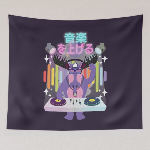Item preview, Canadian music Turn up the music moose japanese designed and sold by Give Me that Pencil.