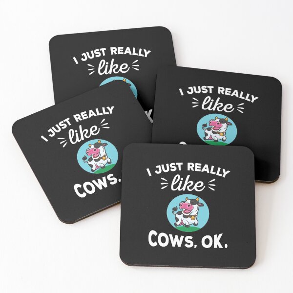 Item preview, I Just Really Like Cows Ok - Cute and Funny Cows lover designed and sold by ReadyArt.
