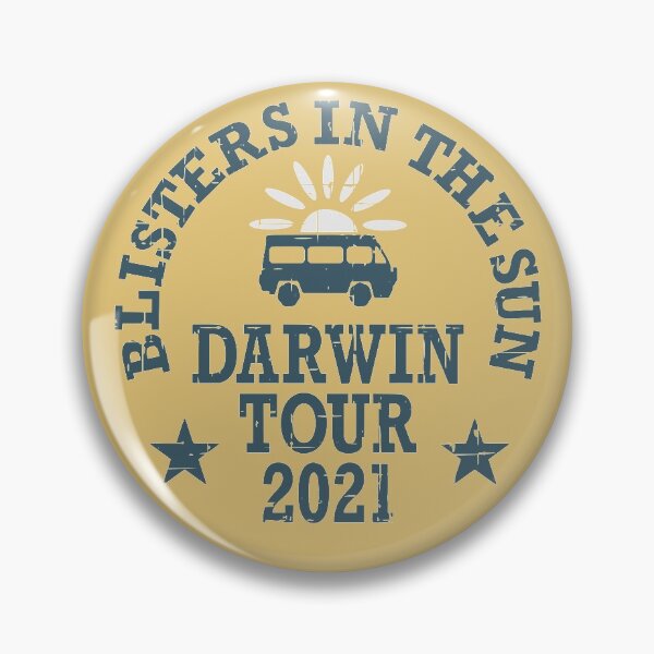Item preview, Blisters In The Sun Darwin Tour 2021 designed and sold by CoolYule.