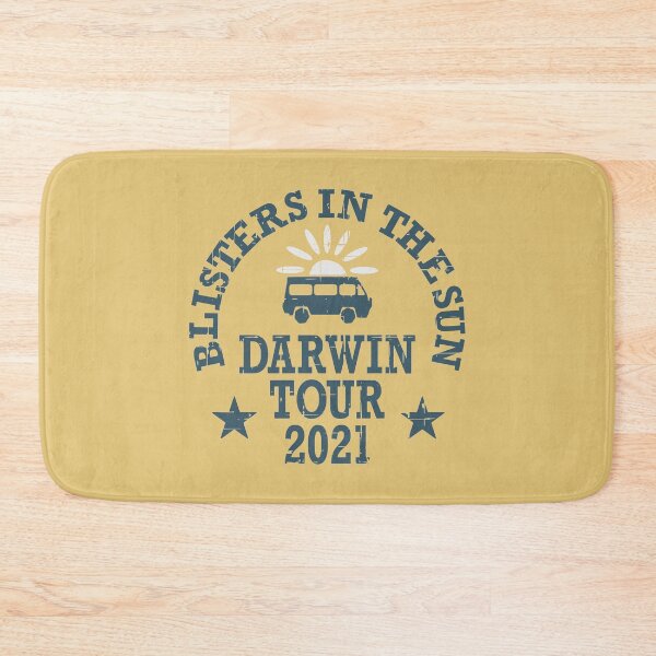 Item preview, Blisters In The Sun Darwin Tour 2021 designed and sold by CoolYule.
