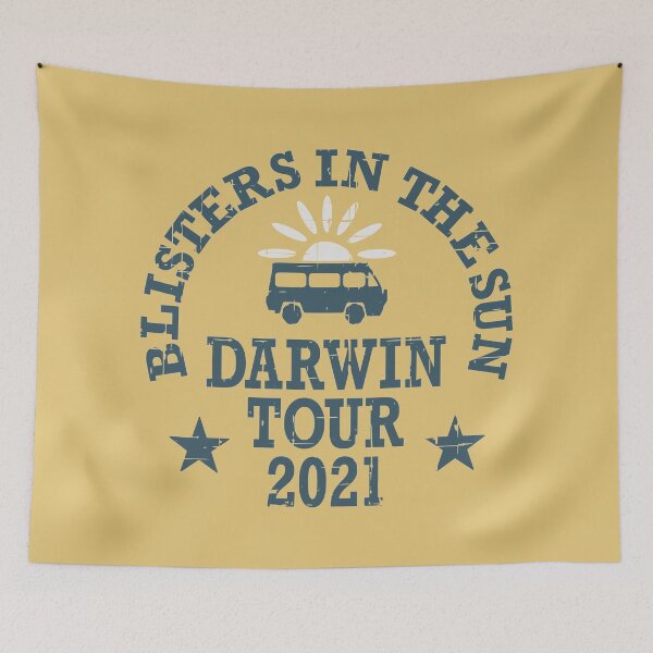 Item preview, Blisters In The Sun Darwin Tour 2021 designed and sold by CoolYule.