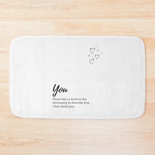 Item preview, How I Feel About You designed and sold by SirajDecors.