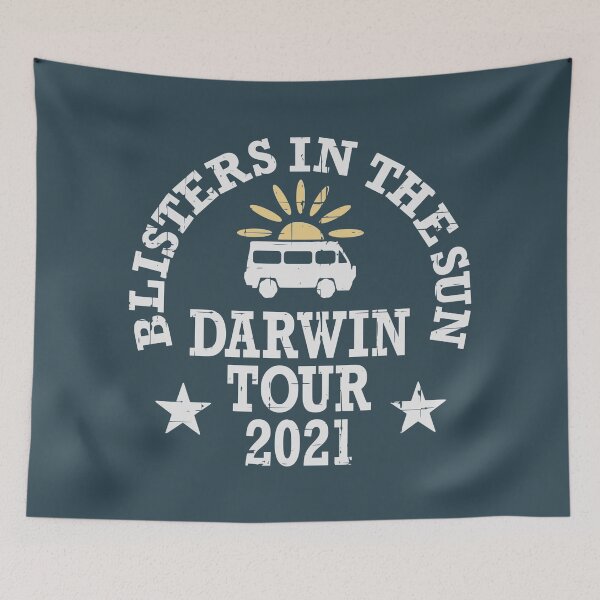 Item preview, Blisters In The Sun Darwin Tour 2021 designed and sold by CoolYule.