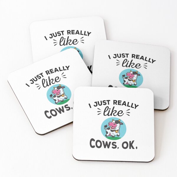Item preview, I Just Really Like Cows Ok - Cute and Funny Cows lover designed and sold by ReadyArt.