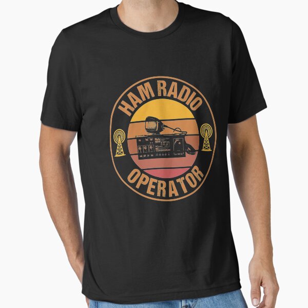 Item preview, Vintage Ham Radio Operator Retro Style designed and sold by Vlashilo.