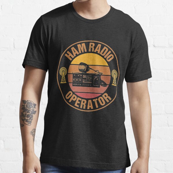 Vintage Ham Radio Operator Retro Style Essential T-Shirt