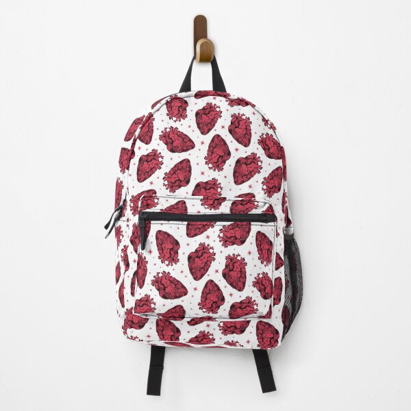 Item preview, Anatomical Red Hearts Scatter on White designed and sold by Paisley Yazel.